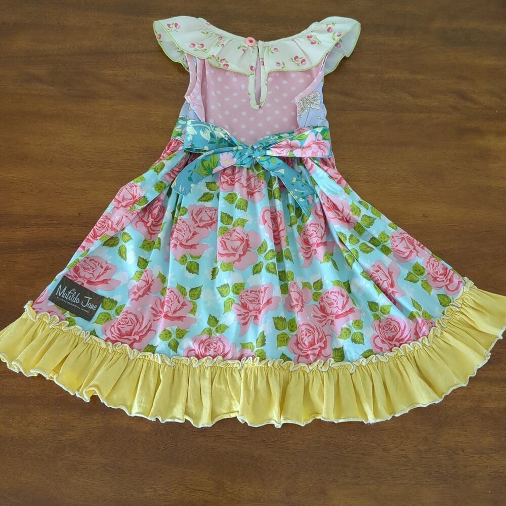 Matilda Jane Trellis Tea Rose Dress size 4
